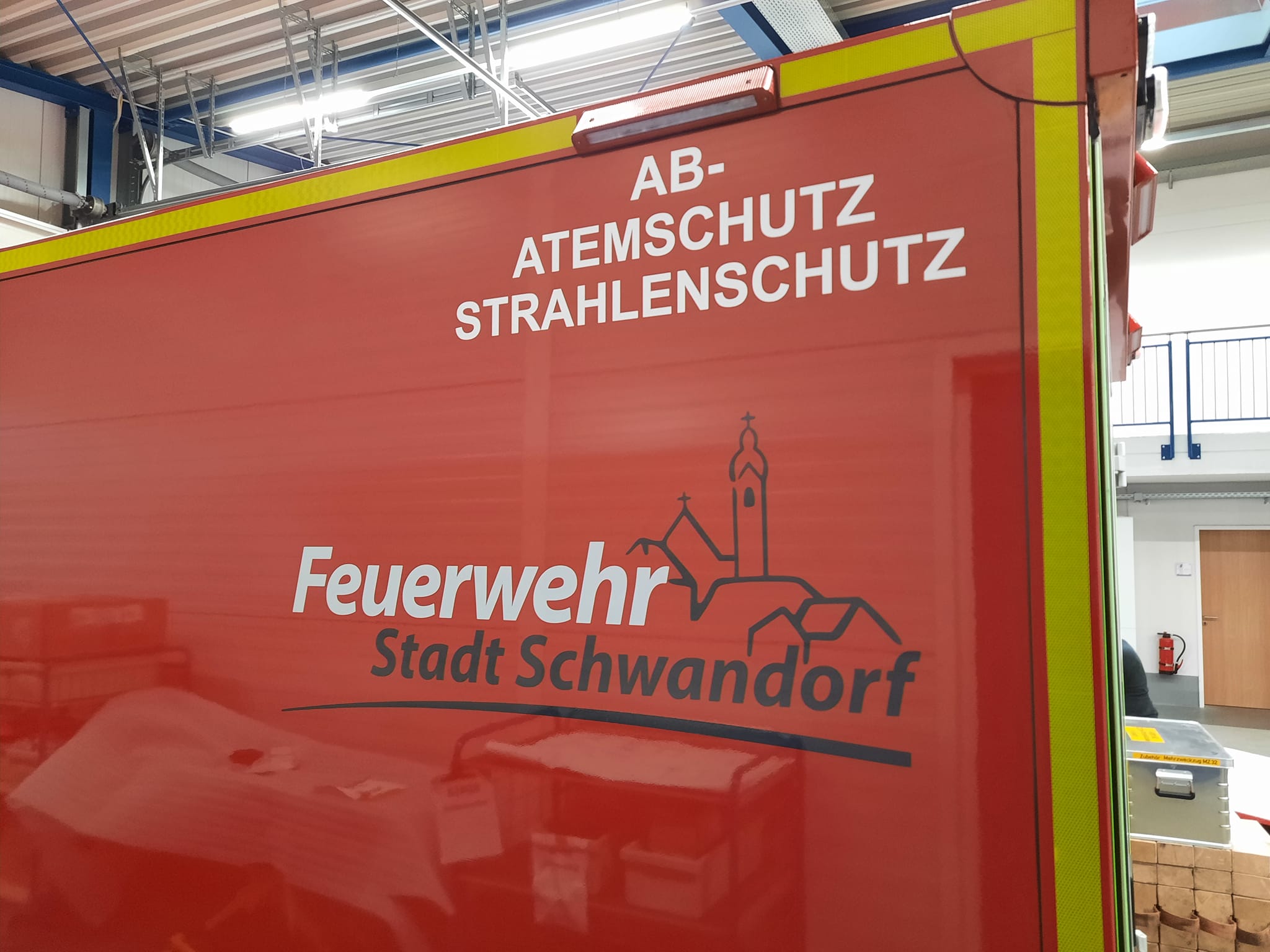 Abrollbehälter - Atemschutz